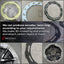 FORGED WHEELS WITH AERODISC ADF-2 for FERRARI