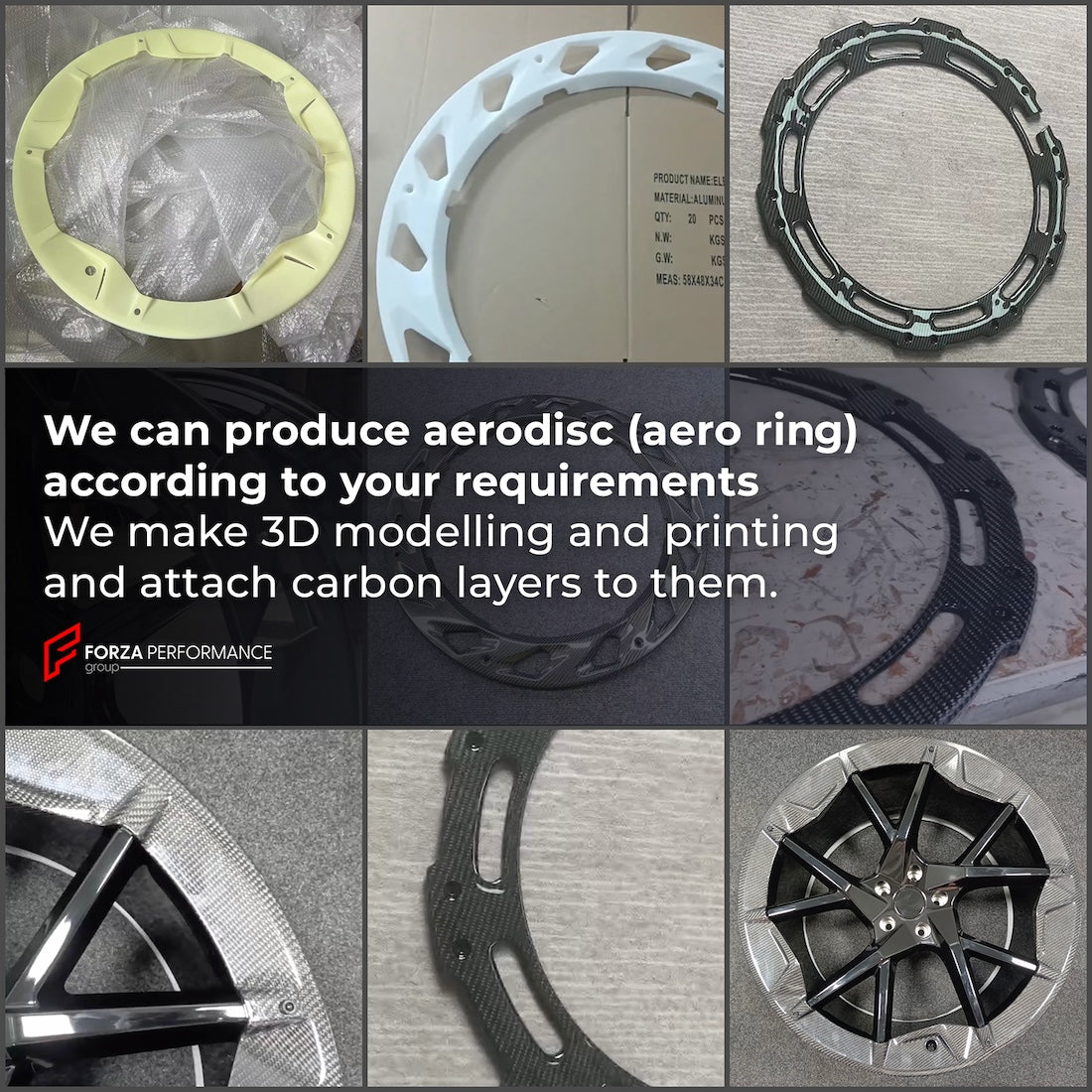FORGED WHEELS WITH AERODISC ADP-2 for PORSCHE