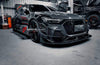 CARBON BODY KIT for AUDI RS6 C7 AVANT 2013 - 2018  Set includes:  Hood Front Bumper Front Lip Side Skirts Rear Spoiler Roof Spoiler Rear Bumper Rear Diffuser