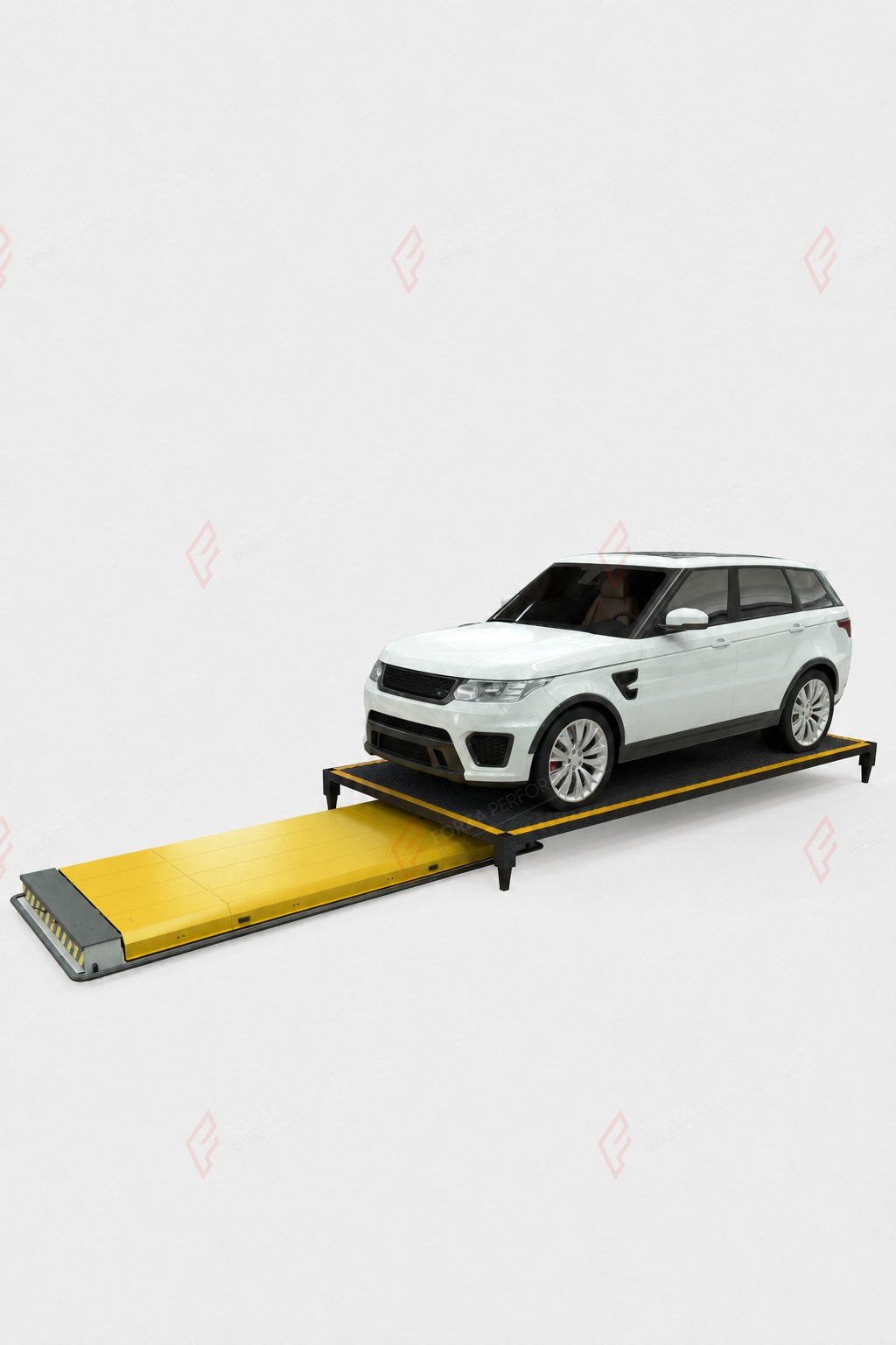 AGV Parking Robot - Automated Guided Vehicle for Car Parking - elevador hidráulico para coches / stockage de véhicules