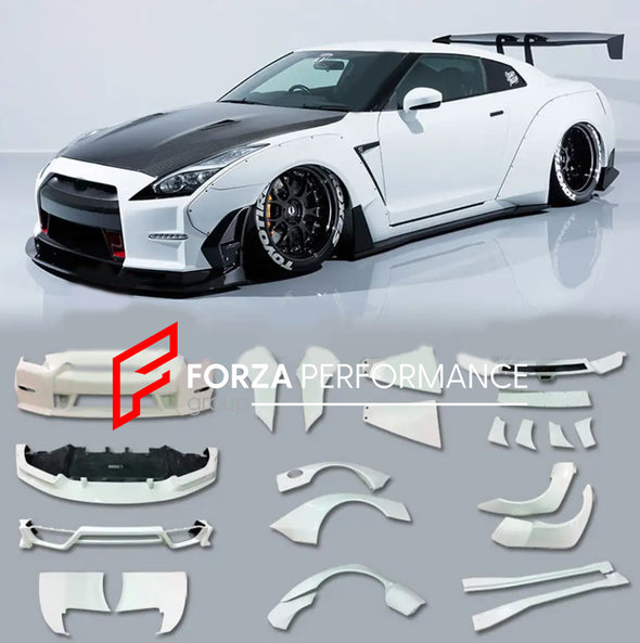 AIMGAIN STYLE WIDE BODY KIT for NISSAN GTR 2008-2016