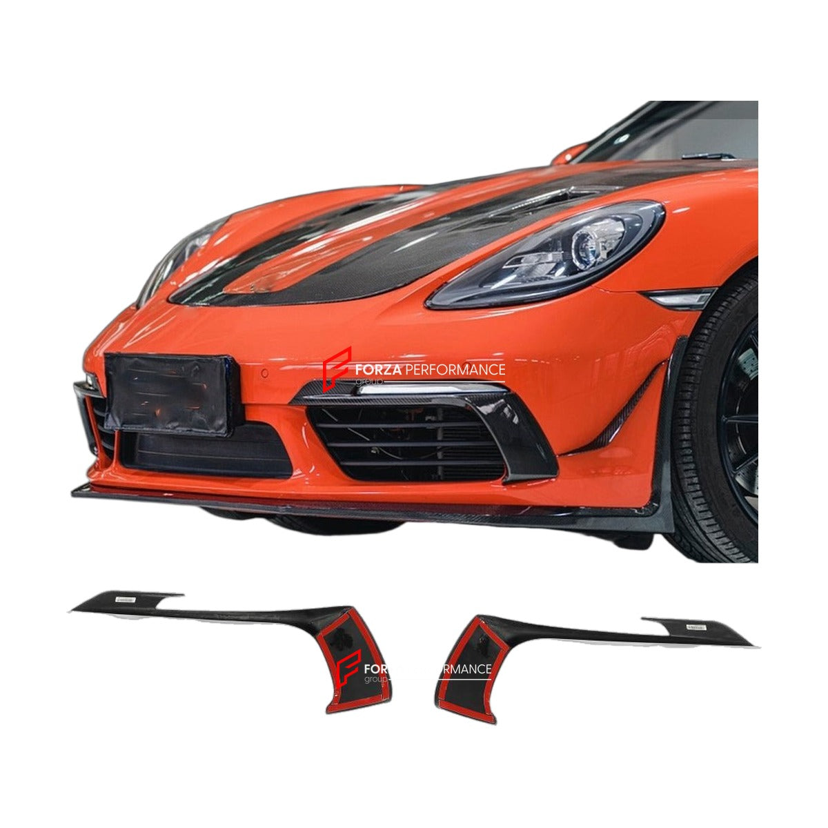 AIR VENT COVERS for PORSCHE 718 BOXSTER CAYMAN 2016 - 2019 FORZA PERFORMANCE Custom Fit
Set includes:

Air Vent Covers
Material: Plastic

NOTE: Professional installation is required.

Why “Contact Us for Pricing”?
We don’t display fixed prices because our goal is to offer you the most competitive deal possible. Product costs often decrease over time, and by requesting a quote, you’ll receive our most up-to-date price on market.

SECURED PAYMENT METHODS
PayPal (+4.4% fee)
Visa / Mastercard / American Express