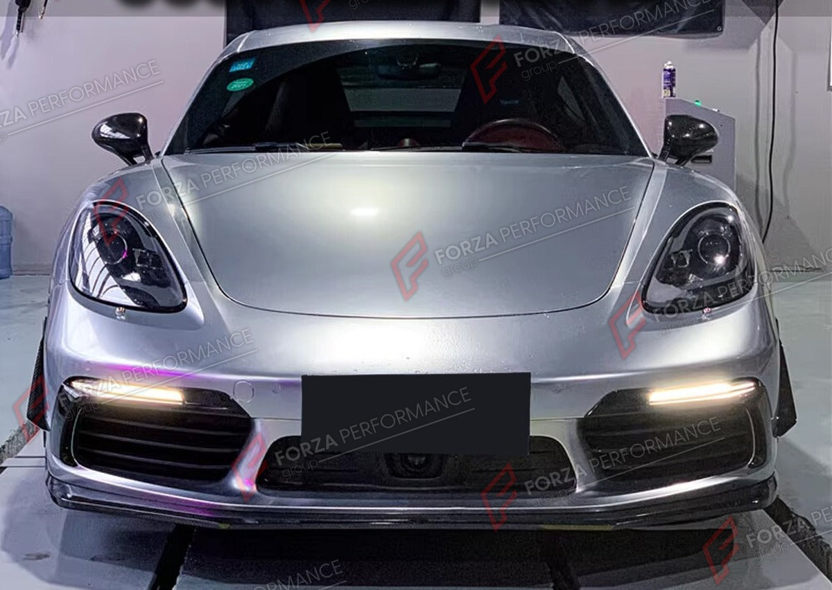 AIR VENT COVERS for PORSCHE 718 BOXSTER CAYMAN 2016 - 2019 FORZA PERFORMANCE Custom Fit
Set includes:

Air Vent Covers
Material: Plastic

NOTE: Professional installation is required.

Why “Contact Us for Pricing”?
We don’t display fixed prices because our goal is to offer you the most competitive deal possible. Product costs often decrease over time, and by requesting a quote, you’ll receive our most up-to-date price on market.

SECURED PAYMENT METHODS
PayPal (+4.4% fee)
Visa / Mastercard / American Express