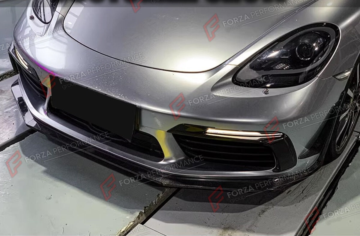 AIR VENT COVERS for PORSCHE 718 BOXSTER CAYMAN 2016 - 2019 FORZA PERFORMANCE Custom Fit
Set includes:

Air Vent Covers
Material: Plastic

NOTE: Professional installation is required.

Why “Contact Us for Pricing”?
We don’t display fixed prices because our goal is to offer you the most competitive deal possible. Product costs often decrease over time, and by requesting a quote, you’ll receive our most up-to-date price on market.

SECURED PAYMENT METHODS
PayPal (+4.4% fee)
Visa / Mastercard / American Express