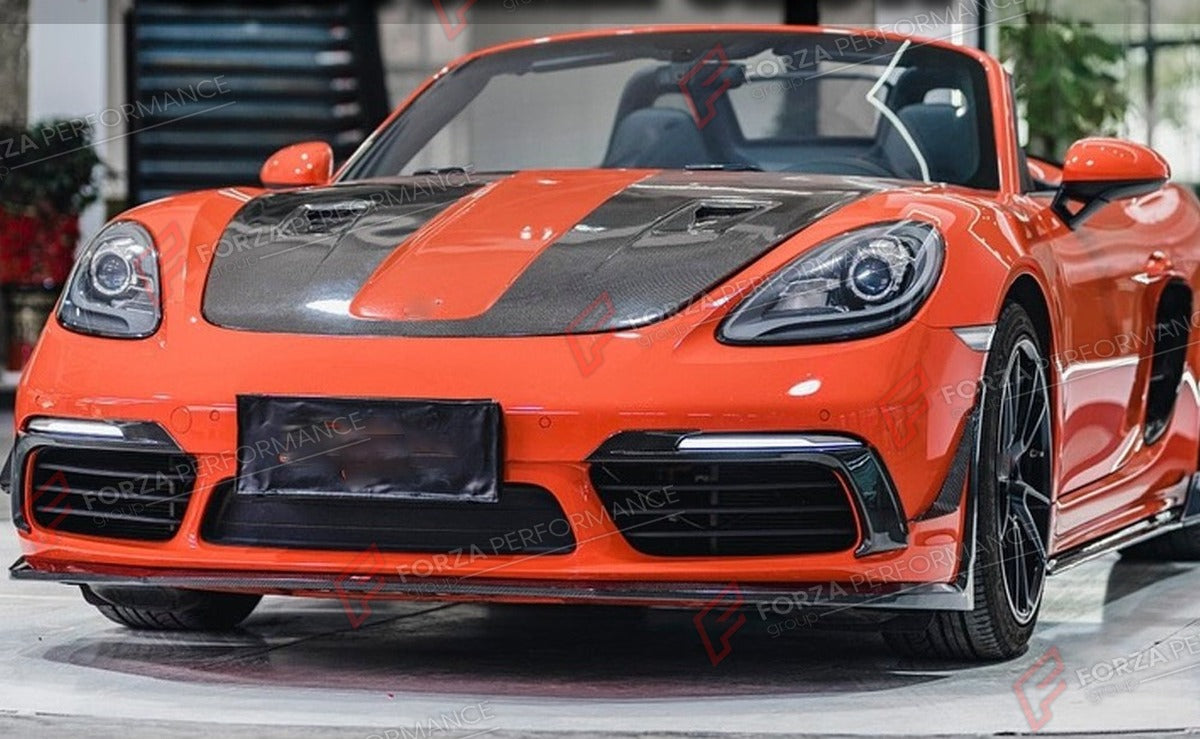 AIR VENT COVERS for PORSCHE 718 BOXSTER CAYMAN 2016 - 2019 FORZA PERFORMANCE Custom Fit
Set includes:

Air Vent Covers
Material: Plastic

NOTE: Professional installation is required.

Why “Contact Us for Pricing”?
We don’t display fixed prices because our goal is to offer you the most competitive deal possible. Product costs often decrease over time, and by requesting a quote, you’ll receive our most up-to-date price on market.

SECURED PAYMENT METHODS
PayPal (+4.4% fee)
Visa / Mastercard / American Express