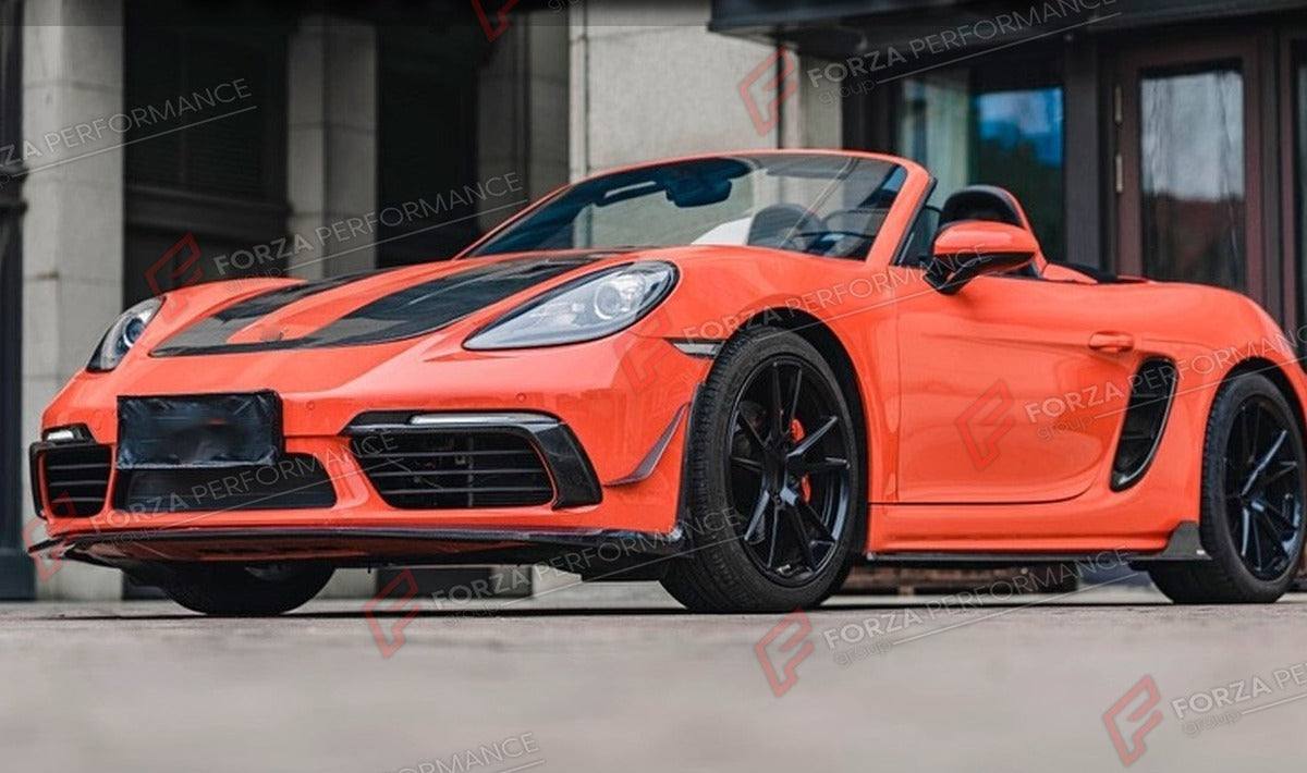 AIR VENT COVERS for PORSCHE 718 BOXSTER CAYMAN 2016 - 2019 FORZA PERFORMANCE Custom Fit
Set includes:

Air Vent Covers
Material: Plastic

NOTE: Professional installation is required.

Why “Contact Us for Pricing”?
We don’t display fixed prices because our goal is to offer you the most competitive deal possible. Product costs often decrease over time, and by requesting a quote, you’ll receive our most up-to-date price on market.

SECURED PAYMENT METHODS
PayPal (+4.4% fee)
Visa / Mastercard / American Express