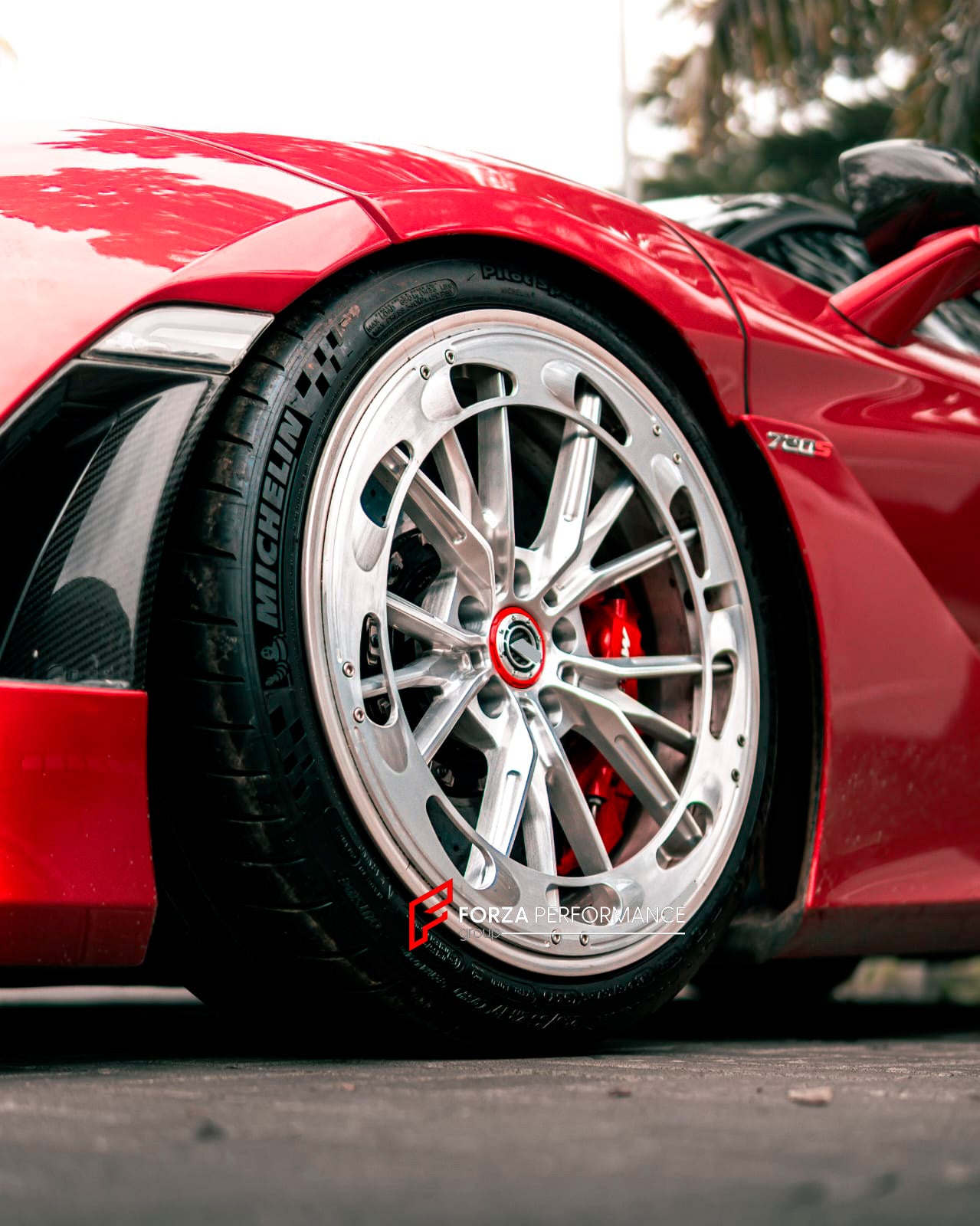 AL13 109R STYLE 19 20 INCH FORGED WHEELS RIMS WITH AERODISC for MCLAREN 720S 2017