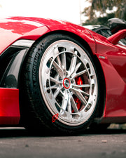 AL13 109R STYLE 19 20 INCH FORGED WHEELS RIMS WITH AERODISC for MCLAREN 720S 2017