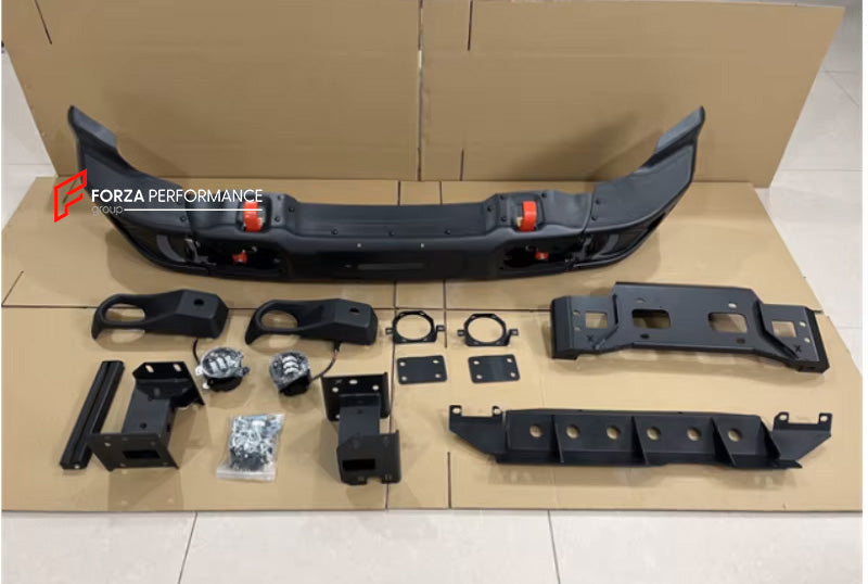 ALUMINIUM OFFROAD BUMPERS for TANK 300 2020+

Set includes:

Front Bumper
Rear Bumper

Material: Aluminium

Note: Professional installation is required.