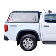 ALUMINIUM PICKUP CANOPY HARD TOP for VOLKSWAGEN AMAROK 2022+ Forza Performance Custom fit
Set includes:

Pickup Canopy Hard Top
Material: Aluminium

NOTE: Professional installation is required.