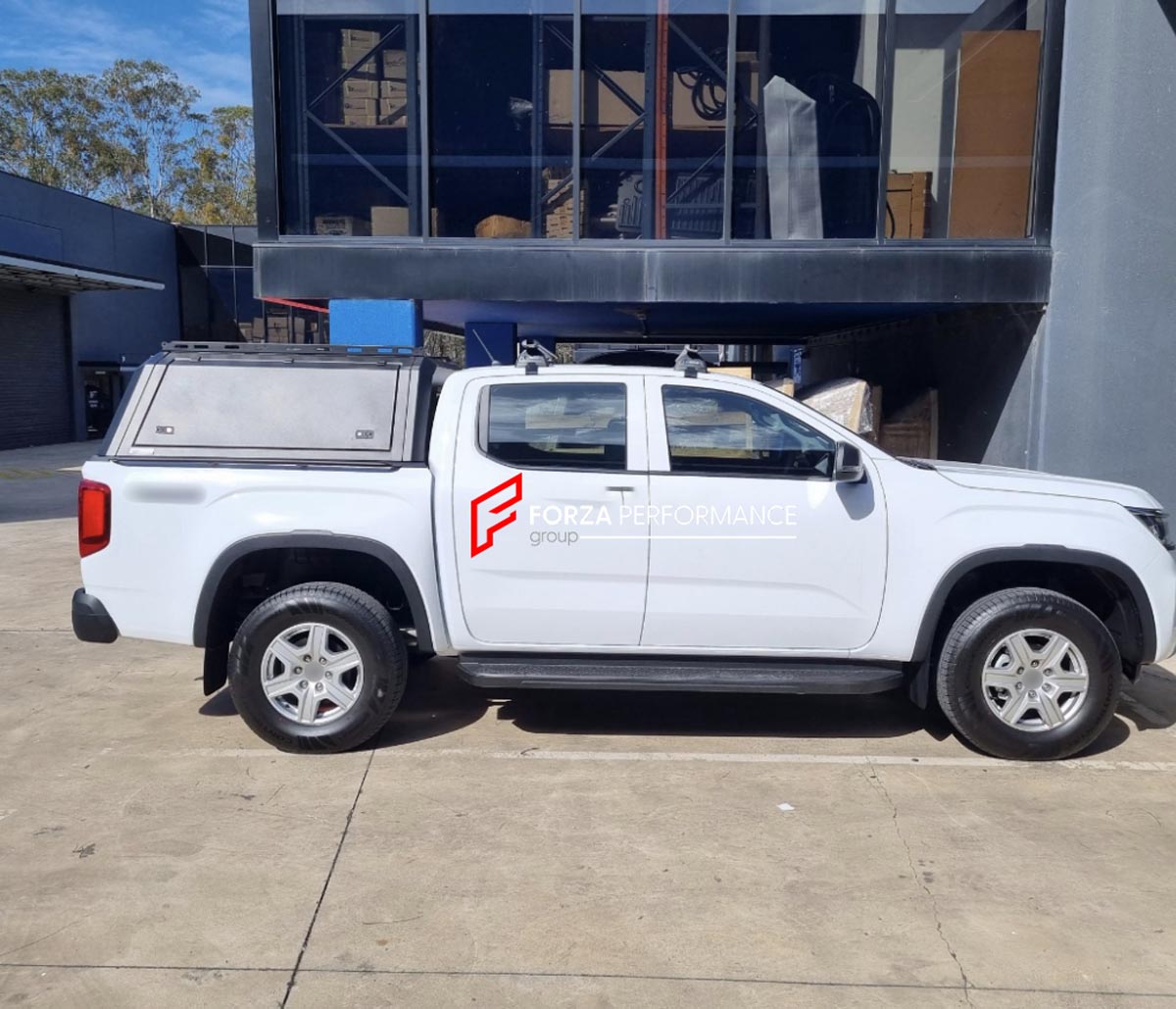 ALUMINIUM PICKUP CANOPY HARD TOP for VOLKSWAGEN AMAROK 2022+ Forza Performance Custom fit
Set includes:

Pickup Canopy Hard Top
Material: Aluminium

NOTE: Professional installation is required.