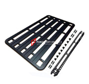 ALUMINIUM ROOF RACK for FORD EVEREST 2016 - 2021 Forza Performance Custom fit
Set includes:

Roof Rack
Material: Aluminium

NOTE: Professional installation is required.