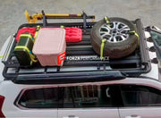 ALUMINIUM ROOF RACK for FORD RANGER Forza Performance Custom fit
Set includes:

Roof Rack
Material: Aluminium

NOTE: Professional installation is required.