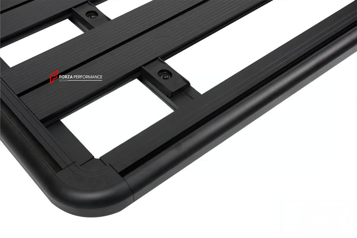 ALUMINIUM ROOF RACK for FORD RANGER Forza Performance Custom fit
Set includes:

Roof Rack
Material: Aluminium

NOTE: Professional installation is required.