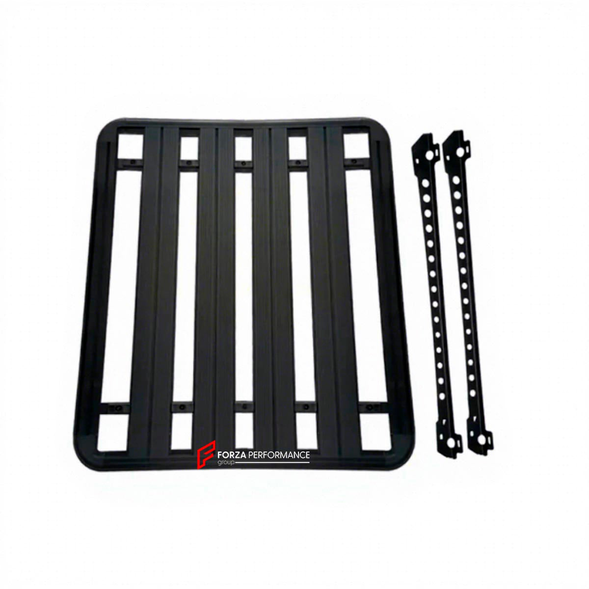 ALUMINIUM ROOF RACK for GREAT WALL CANNON POER Forza Performance Custom fit
Set includes:

Roof Rack
Material: Aluminium

NOTE: Professional installation is required.
