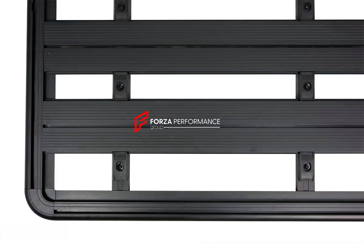 ALUMINIUM ROOF RACK for ISUZU D-MAX Forza Performance Custom fit
Set includes:

Roof Rack
Material: Aluminium

NOTE: Professional installation is required.