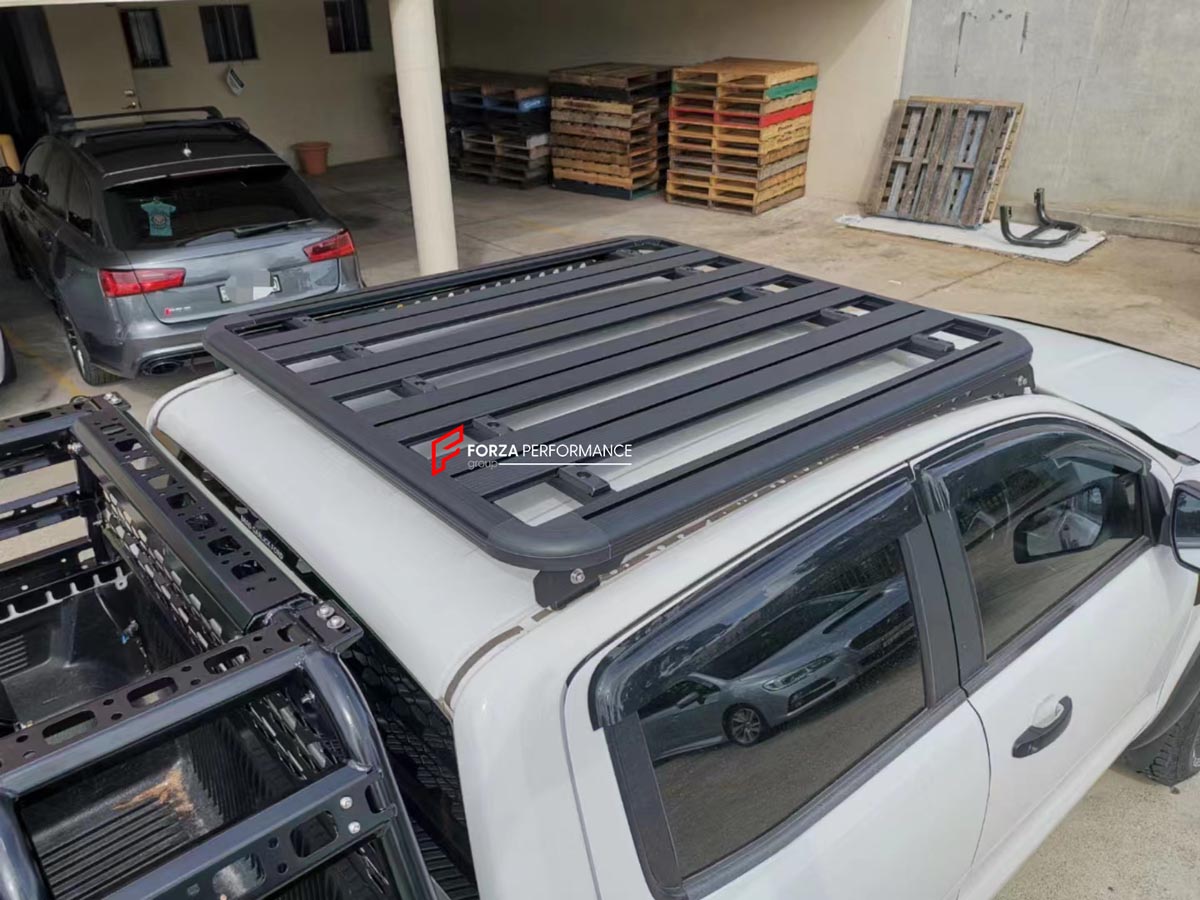 ALUMINIUM ROOF RACK for ISUZU D-MAX Forza Performance Custom fit
Set includes:

Roof Rack
Material: Aluminium

NOTE: Professional installation is required.