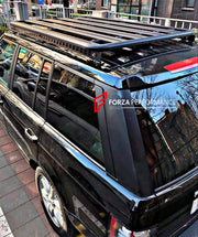ALUMINIUM ROOF RACK for LAND ROVER FREELANDER Forza Performance Custom fit
Set includes:

Roof Rack
Material: Aluminium

NOTE: Professional installation is required.