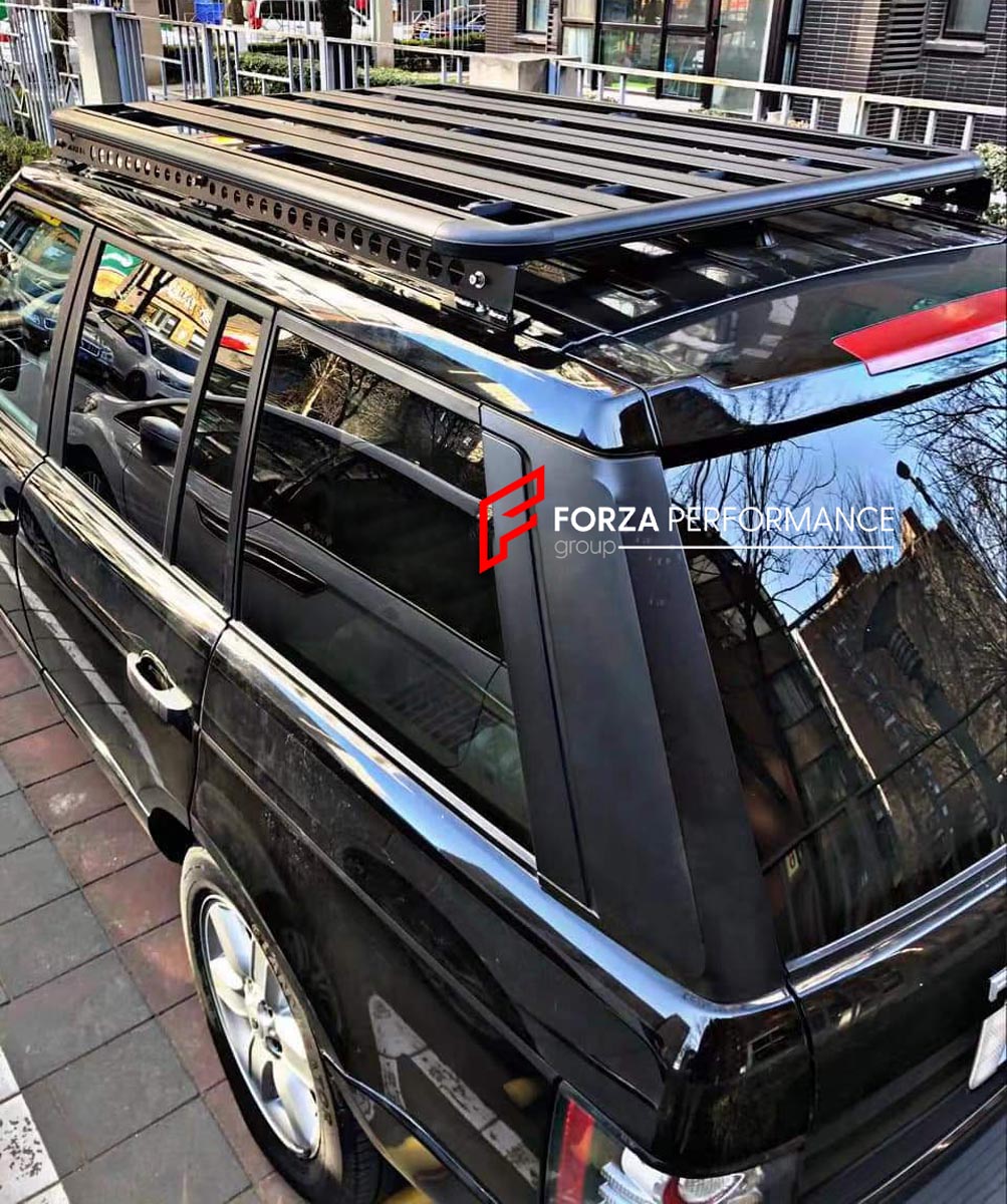ALUMINIUM ROOF RACK for LAND ROVER FREELANDER Forza Performance Custom fit
Set includes:

Roof Rack
Material: Aluminium

NOTE: Professional installation is required.