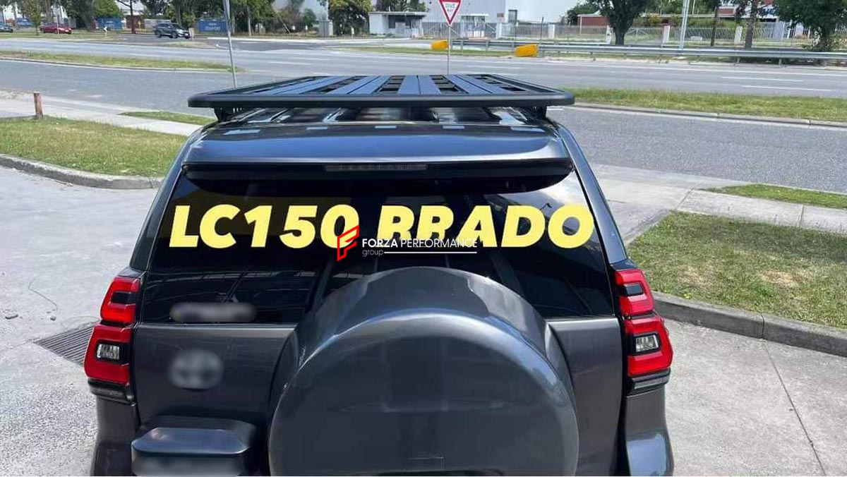 ALUMINIUM ROOF RACK for LEXUS GX TOYOTA LAND CRUISER PRADO 150 Forza Performance Custom fit
Set includes:

Roof Rack
Material: Aluminium

NOTE: Professional installation is required.
