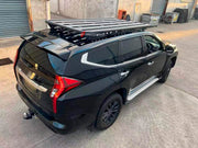 ALUMINIUM ROOF RACK for MITSUBISHI PAJERO PAJERO SPORT Forza Performance Custom fit
Set includes:

Roof Rack
Material: Aluminium

NOTE: Professional installation is required.
