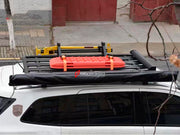 ALUMINIUM ROOF RACK for NISSAN PATROL Forza Performance Custom fit
Set includes:

Roof Rack
Material: Aluminium

NOTE: Professional installation is required.