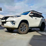 ALUMINIUM ROOF RACK for NISSAN TERRA Forza Performance Custom fit
Set includes:

Roof Rack
Material: Aluminium

NOTE: Professional installation is required.