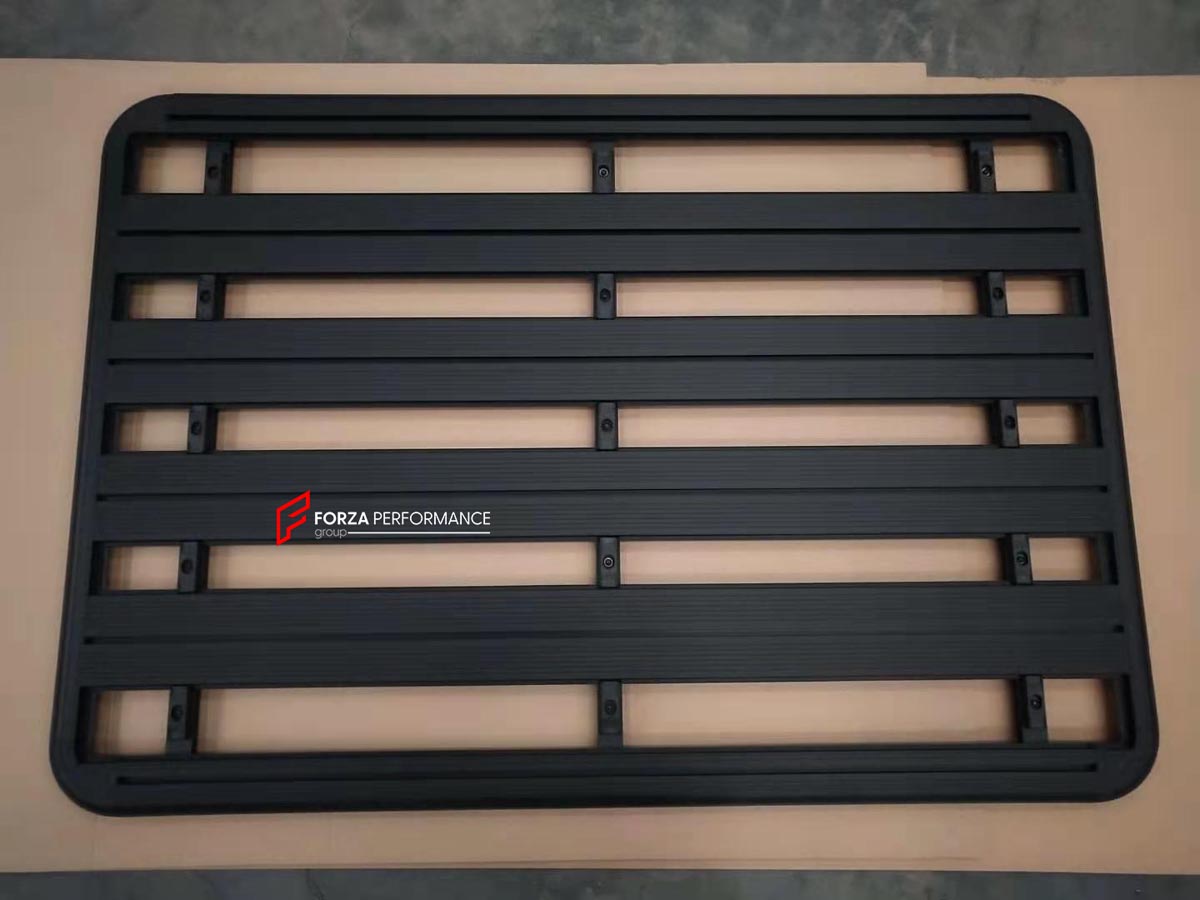 ALUMINIUM ROOF RACK for NISSAN TITAN Forza Performance Custom fit
Set includes:

Roof Rack
Material: Aluminium

NOTE: Professional installation is required.