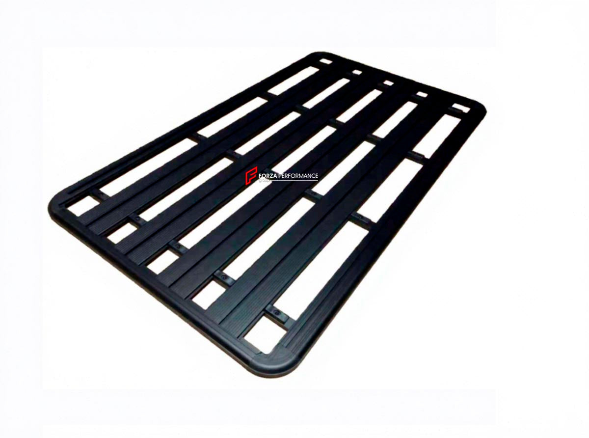 ALUMINIUM ROOF RACK for SUZUKI JIMNY 5 DOOR Forza Performance Custom fit
Set includes:

Roof Rack
Material: Aluminium

NOTE: Professional installation is required.