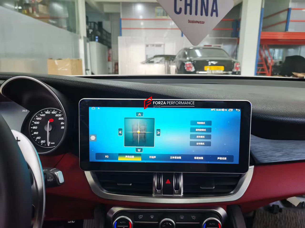 ANDROID CAR RADIO MULTIMEDIA SCREEN UPGRADE for ALFA ROMEO GIULIA 2015-2022
