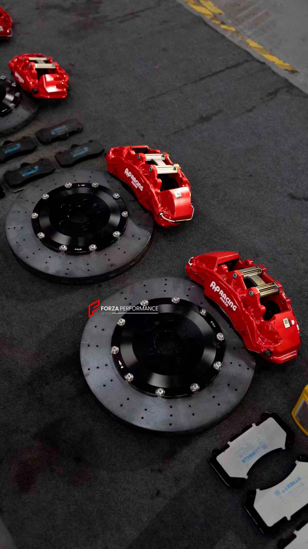 We manufacture premium quality carbon ceramic brakes discs rotors for ZEEKR 9X 2025+ in any size

Specification:

Authentic AP Racing CP9571 6 Pot Front Brake Calipers
Authentic AP Racing CP9581 4 pot Rear Brake Calipers

Electric Parking Brakes
Front disc: 410 mm, thickness 36 mm

Rear disc: 380 mm, thickness 28 mm
Material: Carbon Ceramic ( C / SiC) rings, Aluminium hat / bell

Includes: Carbon ceramic brake disсs / rotors, brake pads, brackets for calipers, hoses.

Fitment: Direct Bolt-On replace OE IRON