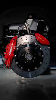 We manufacture premium quality carbon ceramic brakes discs rotors for ZEEKR 9X 2025+ in any size

Specification:

Authentic AP Racing CP9571 6 Pot Front Brake Calipers
Authentic AP Racing CP9581 4 pot Rear Brake Calipers

Electric Parking Brakes
Front disc: 410 mm, thickness 36 mm

Rear disc: 380 mm, thickness 28 mm
Material: Carbon Ceramic ( C / SiC) rings, Aluminium hat / bell

Includes: Carbon ceramic brake disсs / rotors, brake pads, brackets for calipers, hoses.

Fitment: Direct Bolt-On replace OE IRON