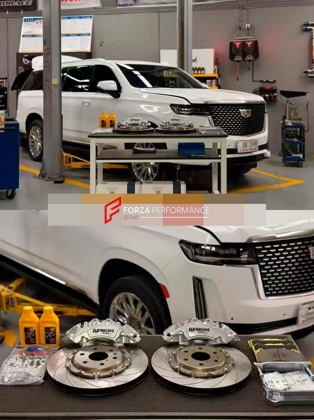 We manufacture premium quality carbon ceramic brakes discs rotors for CADILLAC ESCALADE V 2021 - 2024 in any size

Specification:

Authentic AP Racing CP9570 6 Pot Front Brake Calipers
Front disc: 410 mm, thickness 36 mm


Includes: brake disсs / rotors, brake pads, brackets for calipers, hoses.

BRAKE DISCS ROTORS CAN BE MADE FOR YOUR CAR IN ANY SIZE AND UPGRADED FROM IRON / STEEL DISCS TO CARBON CERAMIC

PLEASE INCLUDE YOUR CAR VIN, MODEL, YEAR AND WHEELS SIZE.

Note: Professional installation required. S