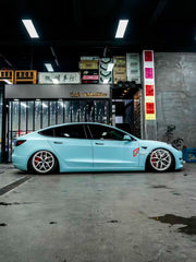 We manufacture premium quality carbon ceramic brakes discs rotors for TESLA MODEL 3 2017 - 2023 in any size

Specification:

Authentic AP Racing CP8522 6 Pot Front Brake Calipers
Front disc: 380 mm, thickness 36 mm


Includes: brake disсs / rotors, brake pads, brackets for calipers, hoses.

BRAKE DISCS ROTORS CAN BE MADE FOR YOUR CAR IN ANY SIZE AND UPGRADED FROM IRON / STEEL DISCS TO CARBON CERAMIC

PLEASE INCLUDE YOUR CAR VIN, MODEL, YEAR AND WHEELS SIZE.

Note: Professional installation required. Sometim