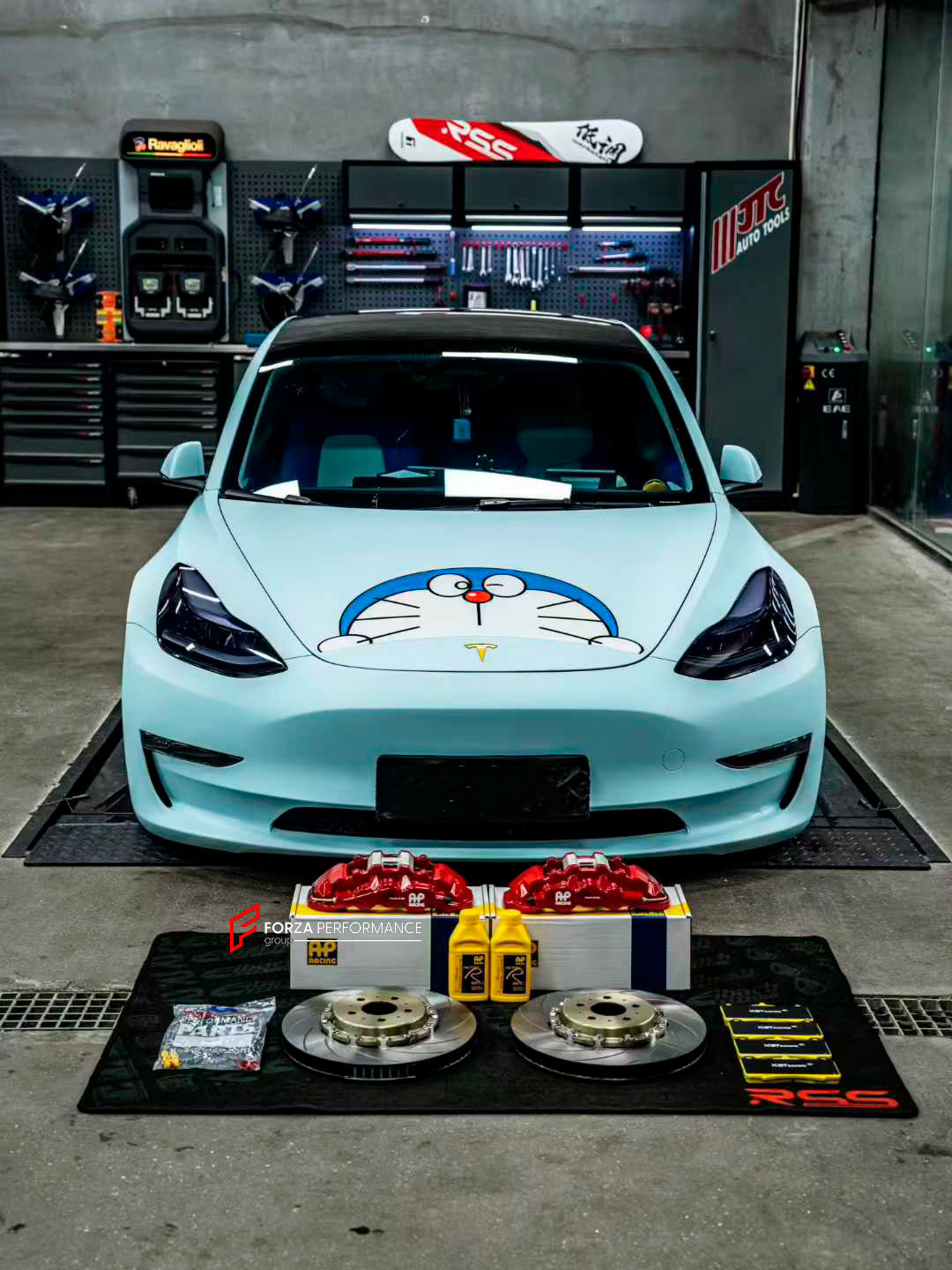 We manufacture premium quality carbon ceramic brakes discs rotors for TESLA MODEL 3 2017 - 2023 in any size

Specification:

Authentic AP Racing CP8522 6 Pot Front Brake Calipers
Front disc: 380 mm, thickness 36 mm


Includes: brake disсs / rotors, brake pads, brackets for calipers, hoses.

BRAKE DISCS ROTORS CAN BE MADE FOR YOUR CAR IN ANY SIZE AND UPGRADED FROM IRON / STEEL DISCS TO CARBON CERAMIC

PLEASE INCLUDE YOUR CAR VIN, MODEL, YEAR AND WHEELS SIZE.

Note: Professional installation required. Sometim