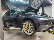 We manufacture premium quality carbon ceramic brakes discs rotors for TESLA MODEL 3 FACELIFT 2023+ in any size

Specification:

Authentic AP Racing CP8522 6 Pot Front Brake Calipers
Front disc: 390 mm, thickness 36 mm


Includes: brake disсs / rotors, brake pads, brackets for calipers, hoses.

BRAKE DISCS ROTORS CAN BE MADE FOR YOUR CAR IN ANY SIZE AND UPGRADED FROM IRON / STEEL DISCS TO CARBON CERAMIC

PLEASE INCLUDE YOUR CAR VIN, MODEL, YEAR AND WHEELS SIZE.

Note: Professional installation required. Some