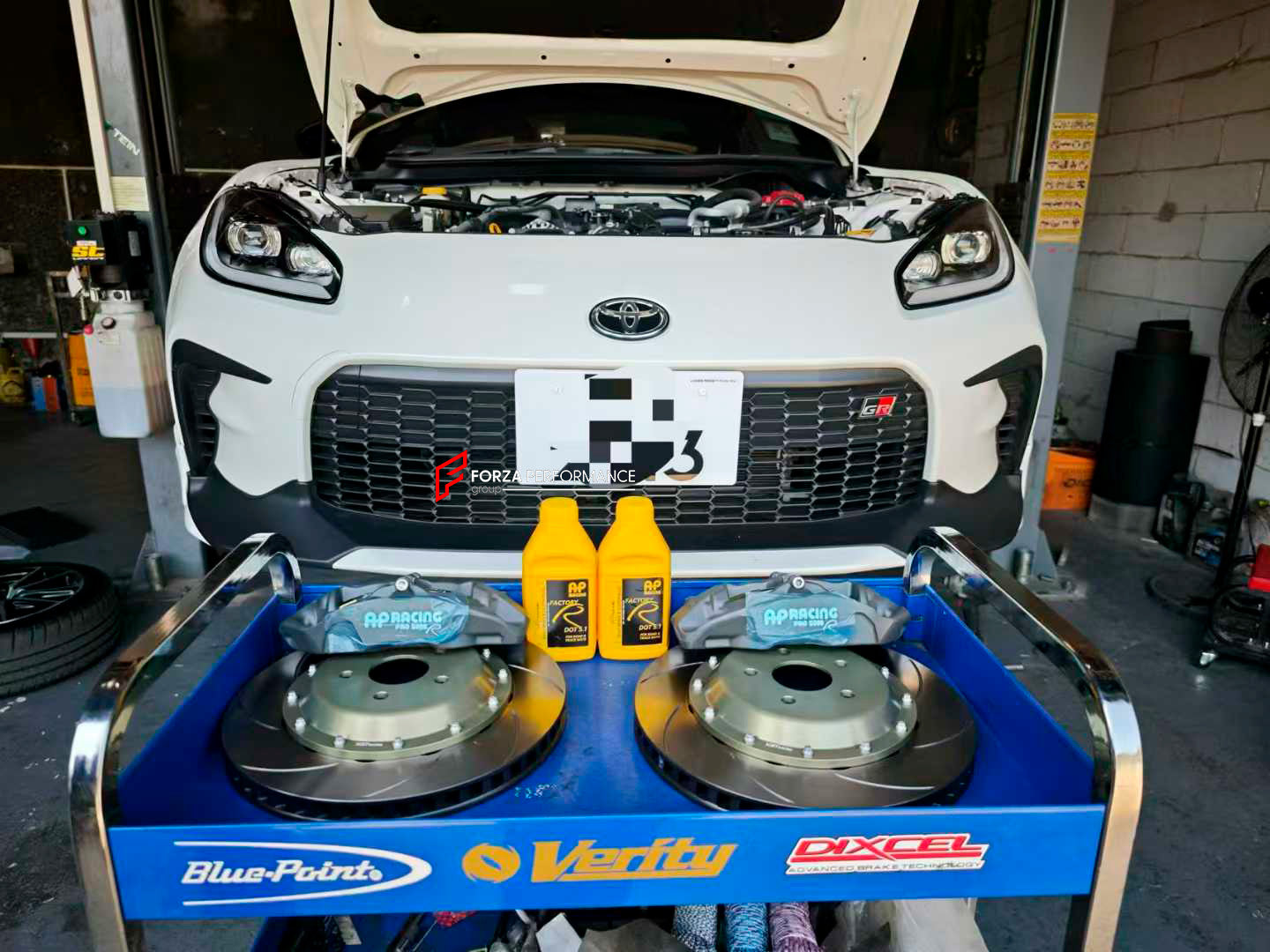 We manufacture premium quality carbon ceramic brakes discs rotors for TOYOTA GR86 ZN8 ZD8 2021+ in any size

Specification:

Authentic AP Racing Pro 5000R CP9440 4 Pot Front Brake Calipers
Front disc: 330 mm, thickness 28 mm


Includes: brake disсs / rotors, brake pads, brackets for calipers, hoses.

BRAKE DISCS ROTORS CAN BE MADE FOR YOUR CAR IN ANY SIZE AND UPGRADED FROM IRON / STEEL DISCS TO CARBON CERAMIC

PLEASE INCLUDE YOUR CAR VIN, MODEL, YEAR AND WHEELS SIZE.

Note: Professional installation require