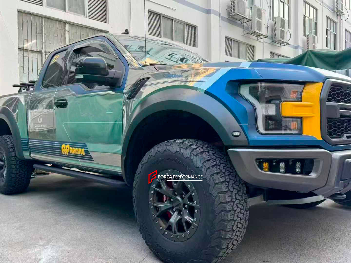 FRONT BIG BRAKE KIT BBK for FORD F-150 RAPTOR P552 2018 - 2020

Forza Performance Group offers various types of big brake kits, all types of aftermarket brake calipers, as well as genuine original brands of all types, such as AP Racing, Brembo, Akebono, AMG, M Performance, Audi, Porsche, Lamborghini, Toyota TRD, etc.

Current set includes:

2x Authentic AP Racing CP8576 6 Pot Front Brake Calipers

2x Front Brake Discs 350 mm, thickness 34 mm

2x Brake Caliper Adapters
2x Brake Pads


PLEASE INCLUDE YOUR VIN