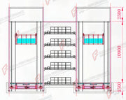 ASP Automated Shuttle Parking System - Robotic Automated Parking (APS) - apilador de coches / parking pour voiture