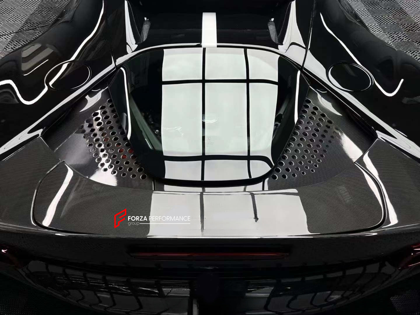 ASSETTO FIORANO DRY CARBON FIBER REAR SPOILER FOR FERRARI SF90 