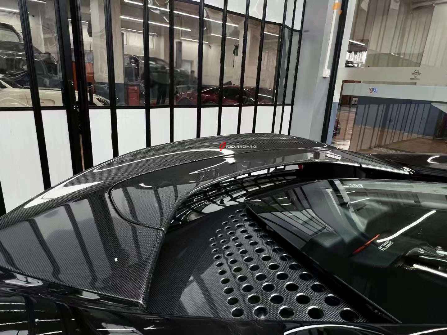 ASSETTO FIORANO DRY CARBON FIBER REAR SPOILER FOR FERRARI SF90 