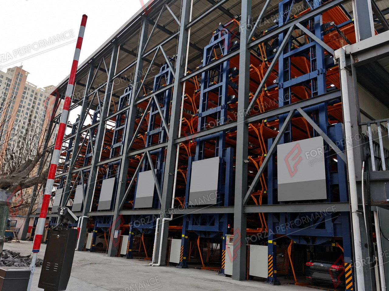 ATP Automated Tower Parking System - Vertical Automated Parking (APS) - aparcamiento de coches / système de stationnement