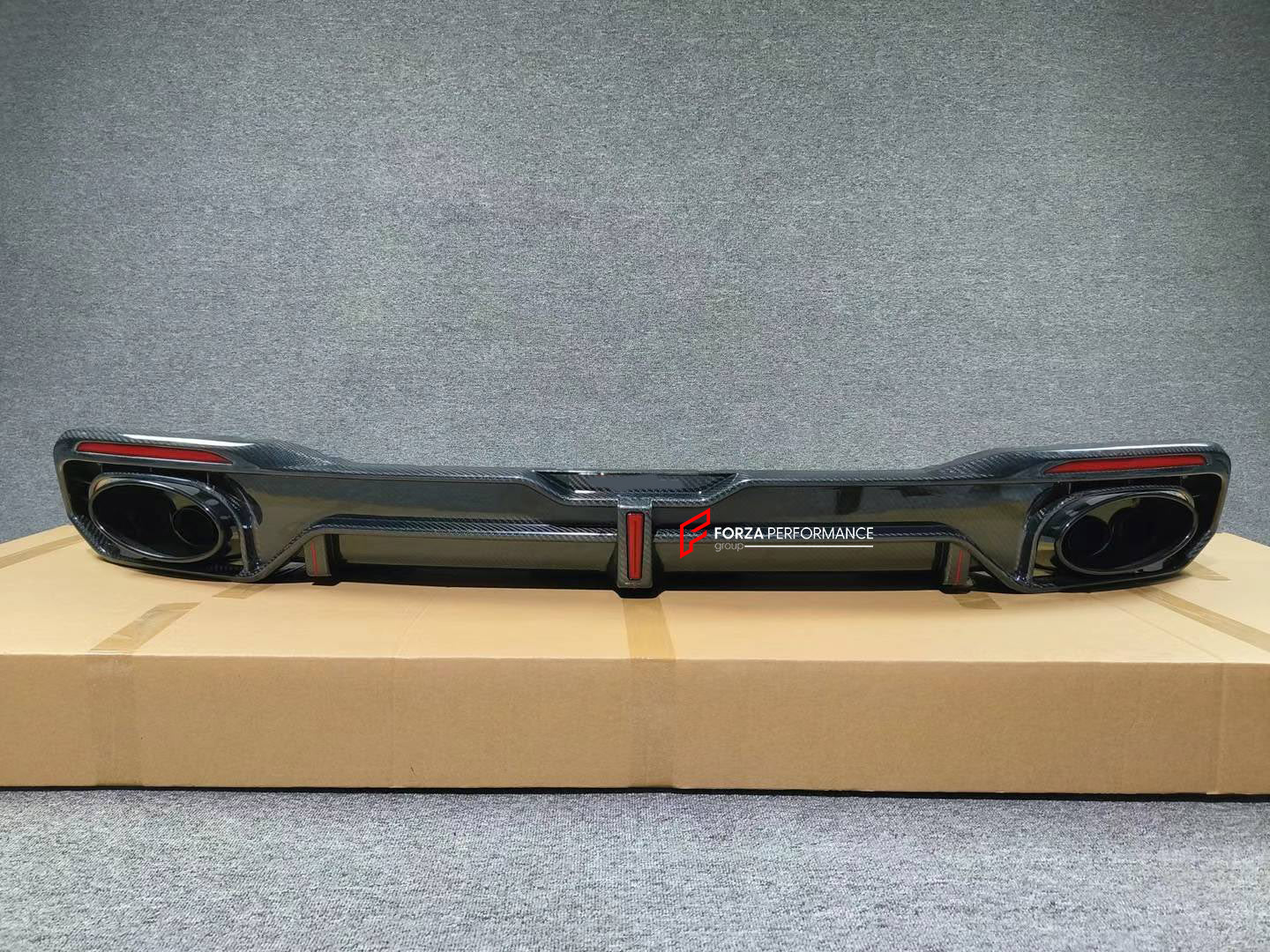 DRY CARBON BODY KIT for AUDI A7 4K8 2018 - 2023  Set includes:  Front Lip Front Grille Side Skirts Rear Diffuser with LED Lights