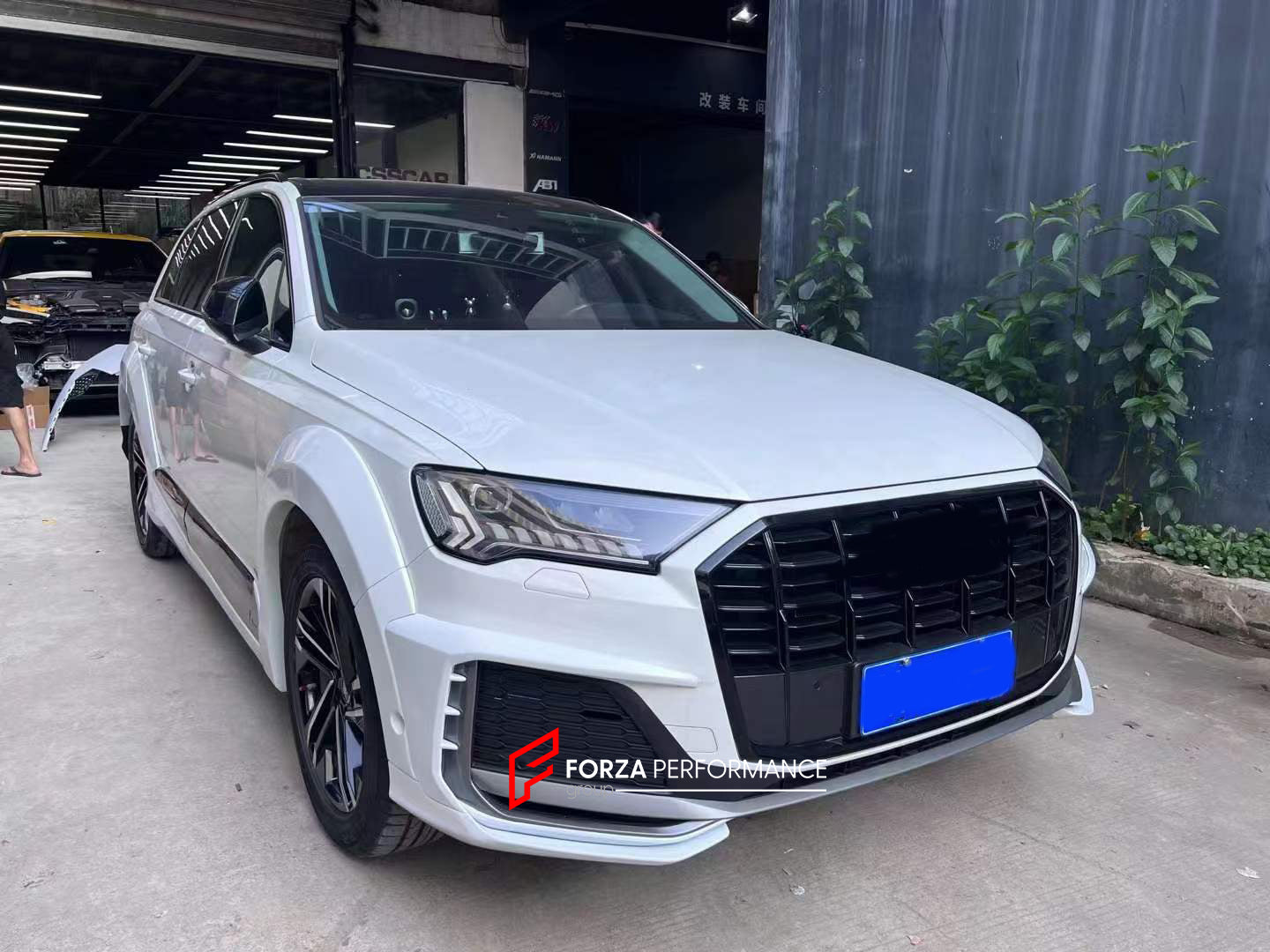WIDE BODY KIT for AUDI Q7 4M FACELIFT 2019 2024 Forza Performance Group