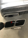SQ7 STYLE EXHAUST TIPS for AUDI Q7 4M 2015 - 2019  Set includes:  Exhaust Tips