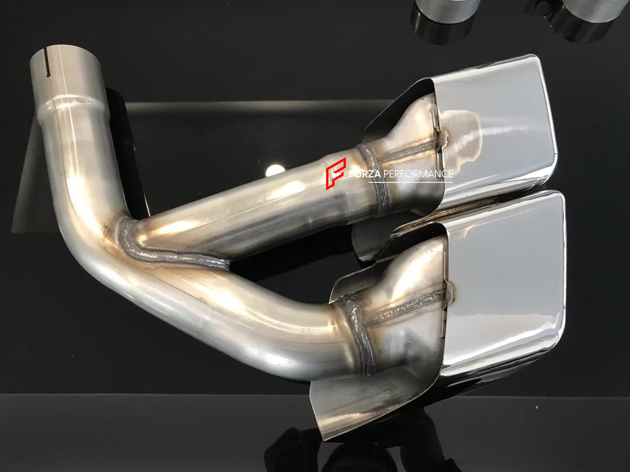 SQ7 STYLE EXHAUST TIPS for AUDI Q7 4M 2015 - 2019  Set includes:  Exhaust Tips