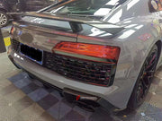 CONVERSION DRY CARBON BODY KIT for AUDI R8 4S 2015-2018 UPGRADE to AUDI R8 4S 2020+

Set includes:

Front Bumper Assembly

Front Grille
Front Lip
Side Skirts
Rear Bumper Assembly
Rear Diffuser
Rear Spoiler

Material: Plastic + Dry Carbon

NOTE: Professional installation is required. Dry carbon parts will fit to Original R8 2020+

Contact us for pricing

Payment ►
Visa

Mastercard

PayPal with a credit card (add 4.4% at checkout)
Payoneer
Cryptocurrency
Shipment ►
By express DHL/UPS/TNT/FedEx
To the local in