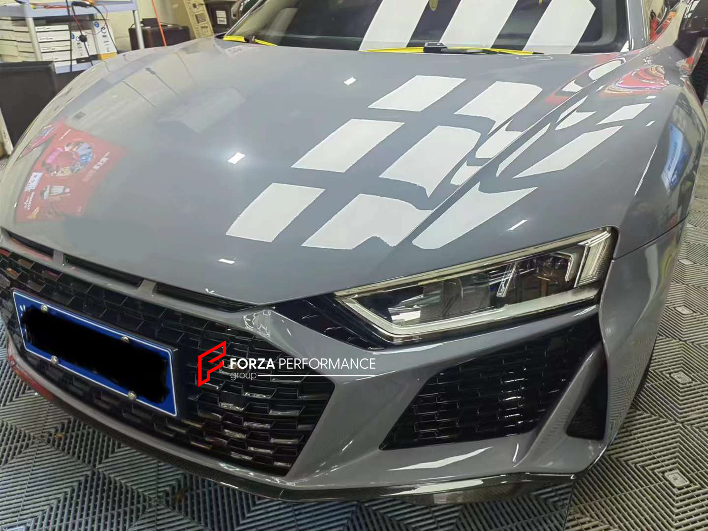 CONVERSION DRY CARBON BODY KIT for AUDI R8 4S 2015-2018 UPGRADE to AUDI R8 4S 2020+

Set includes:

Front Bumper Assembly

Front Grille
Front Lip
Side Skirts
Rear Bumper Assembly
Rear Diffuser
Rear Spoiler

Material: Plastic + Dry Carbon

NOTE: Professional installation is required. Dry carbon parts will fit to Original R8 2020+

Contact us for pricing

Payment ►
Visa

Mastercard

PayPal with a credit card (add 4.4% at checkout)
Payoneer
Cryptocurrency
Shipment ►
By express DHL/UPS/TNT/FedEx
To the local in