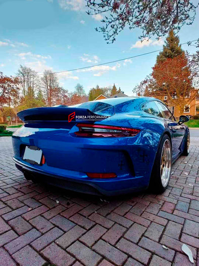 AUHTHENTIC DARWINPRO DUCKTAIL REAR SPOILER for PORSCHE 911 991.2 GT3 2019 custom fit GT2RS STYLE