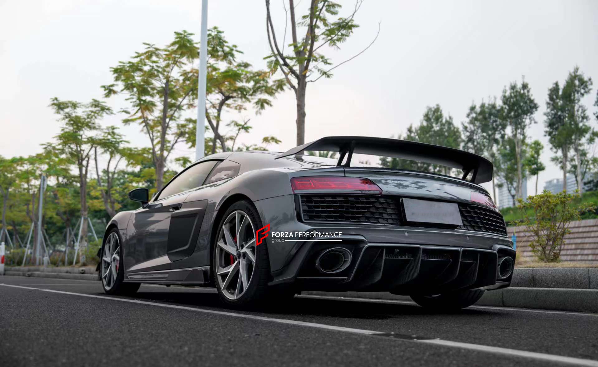 AULENA DRY CARBON SPOILER for AUDI R8 4S 2019 - 2023